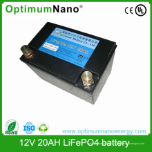 Batterie Li-ion 20ah de cycle profond de batterie 20V pour la lumière de Flashligh